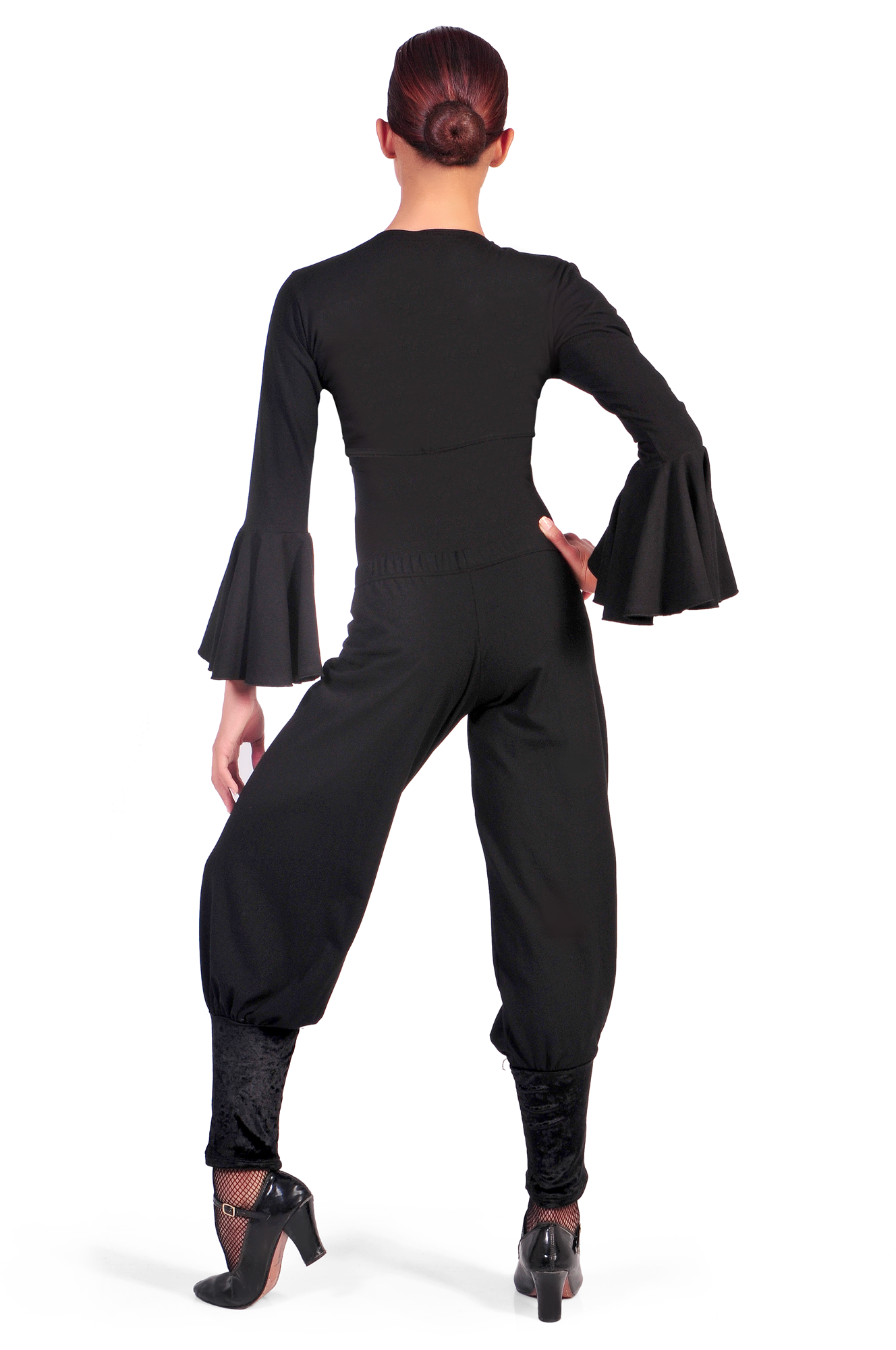 Elegante Costume Danza - Body, Pantalone e Incrociatina-STUDIODANZA